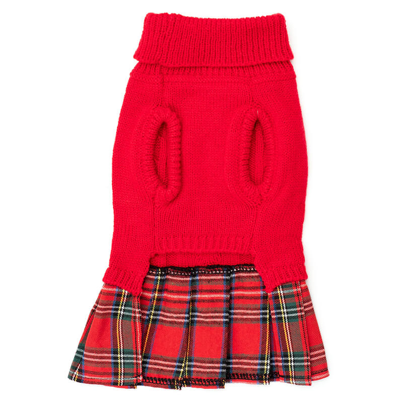 The Worthy Dog Turtleneck Sweater Dress