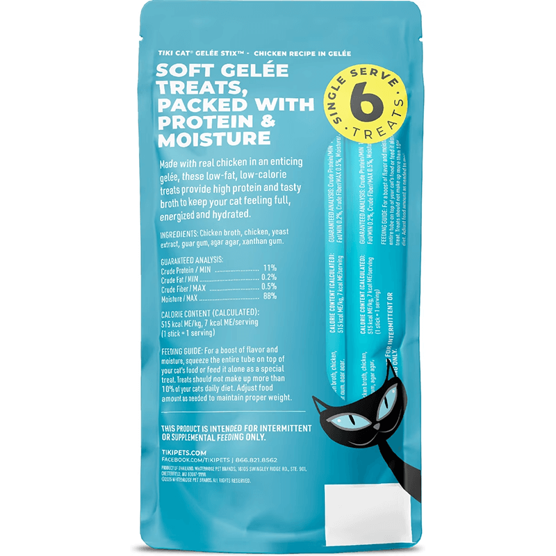 Tiki Cat Gelee Stix Chicken 6-Pack