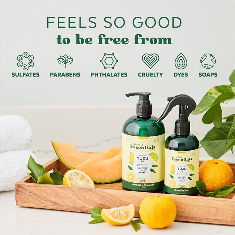 Tropiclean Essentials Yuzu Oil Deodorizing Spray
