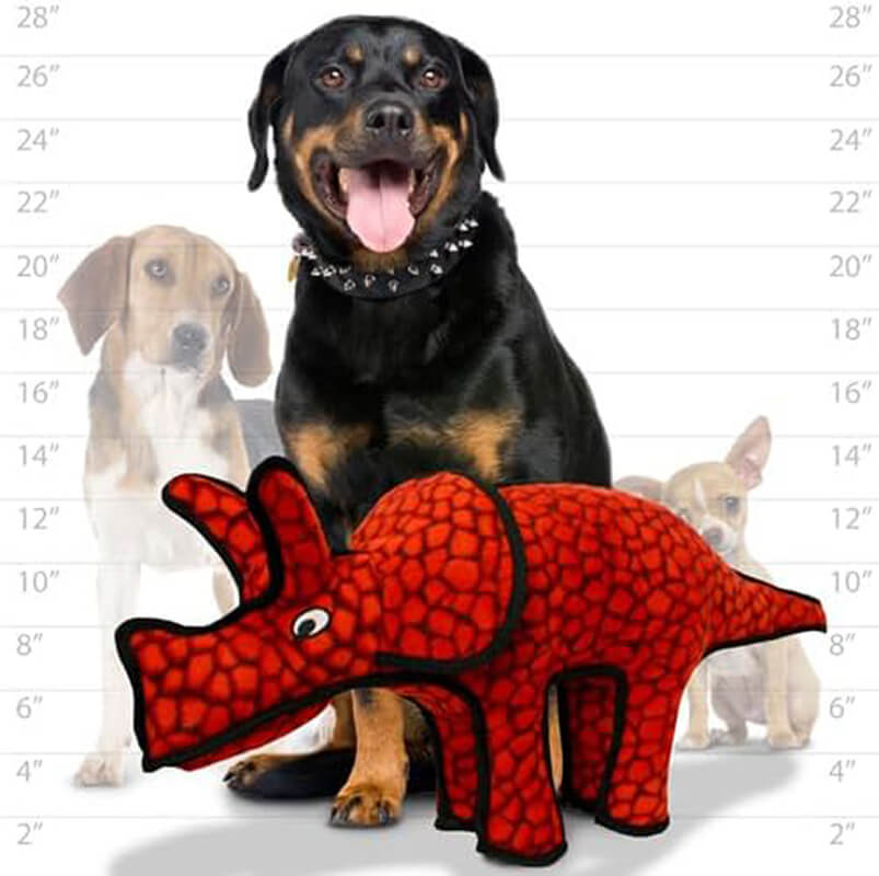 Tuffy® Dinosaur Triceratops