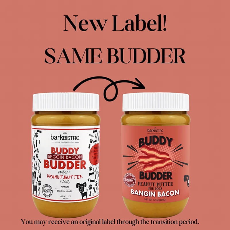 Bark Bistro Buddy Budder Beggin Bacon