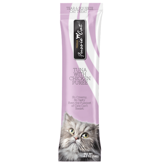 Fussie Cat Puree Lickable Treat Tuna & Chicken