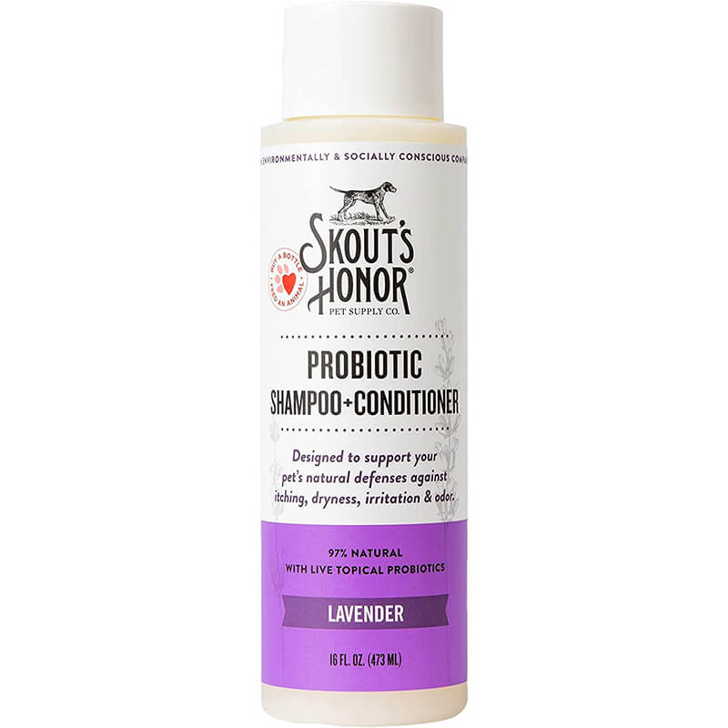 Skout's Honor Probiotic Lavender Shampoo + Conditioner