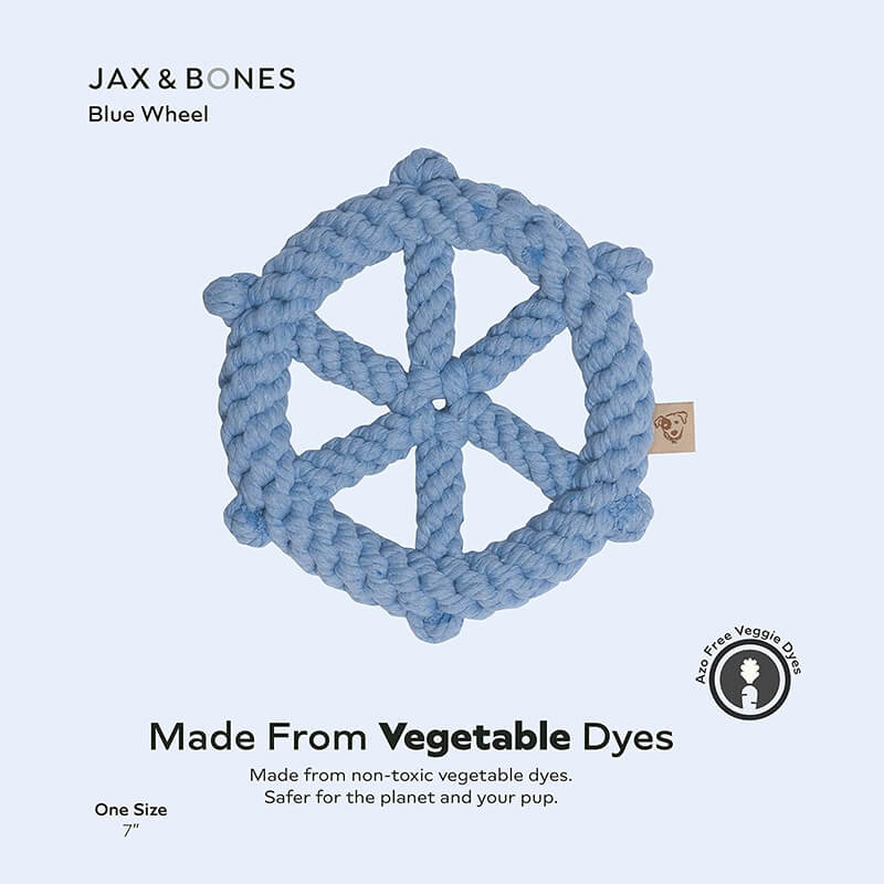 Jax & Bones Wheel Rope Toy
