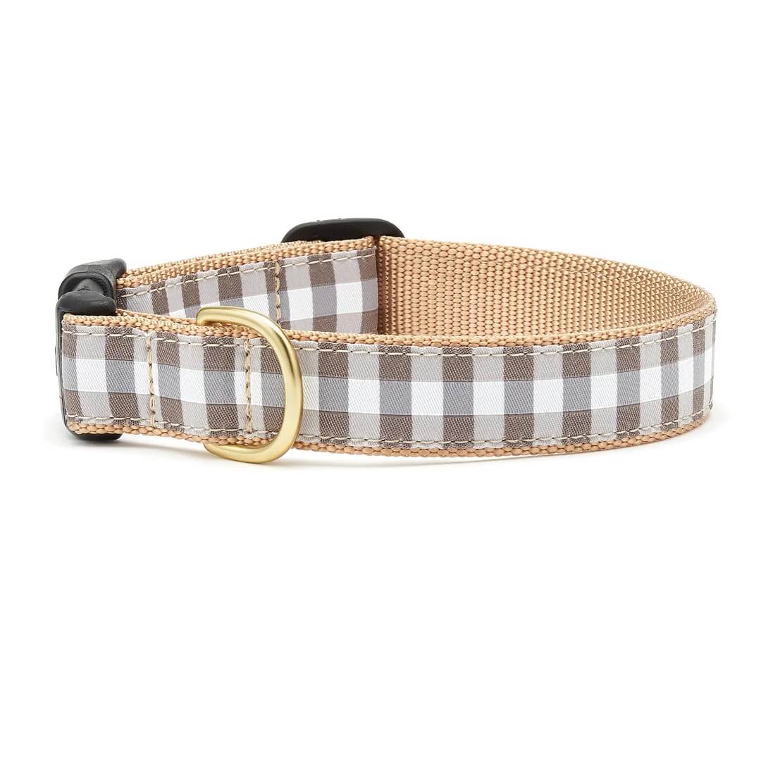 Up Country Collar Gray Buffalo Check