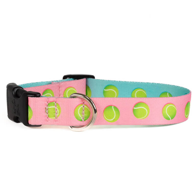 Up Country Sport Collar Pink Tennis Balls