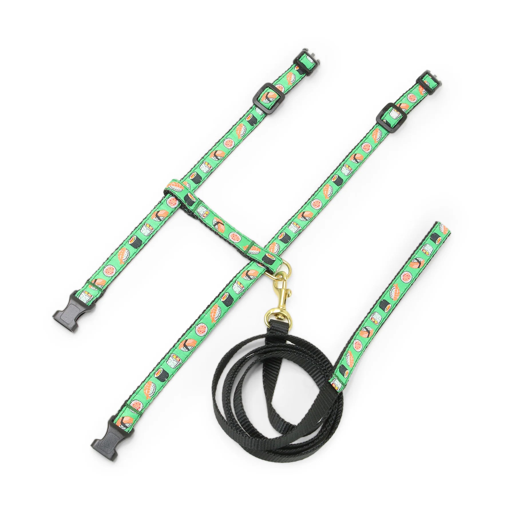 Up Country Cat Harness & Lead Set Sushi