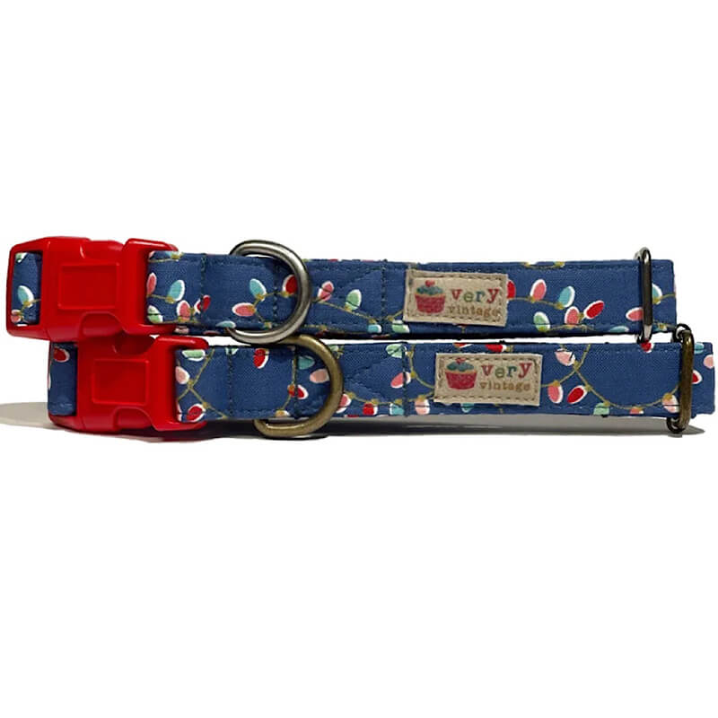 Very Vintage Organic Cotton Collar Christmas Lights