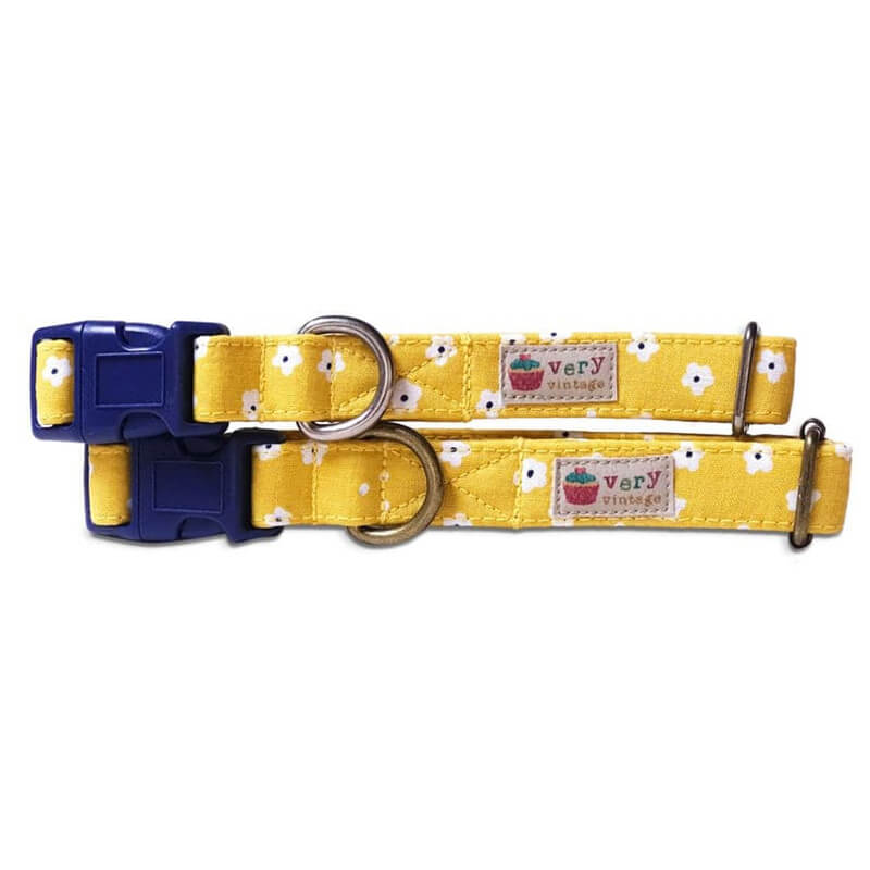 Very Vintage Organic Cotton Collar Elderflower