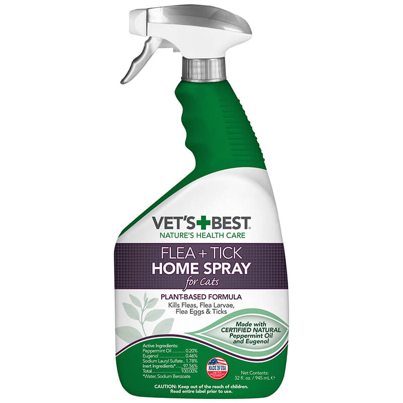 Vet's Best Flea & Tick Spray for Cats and Home