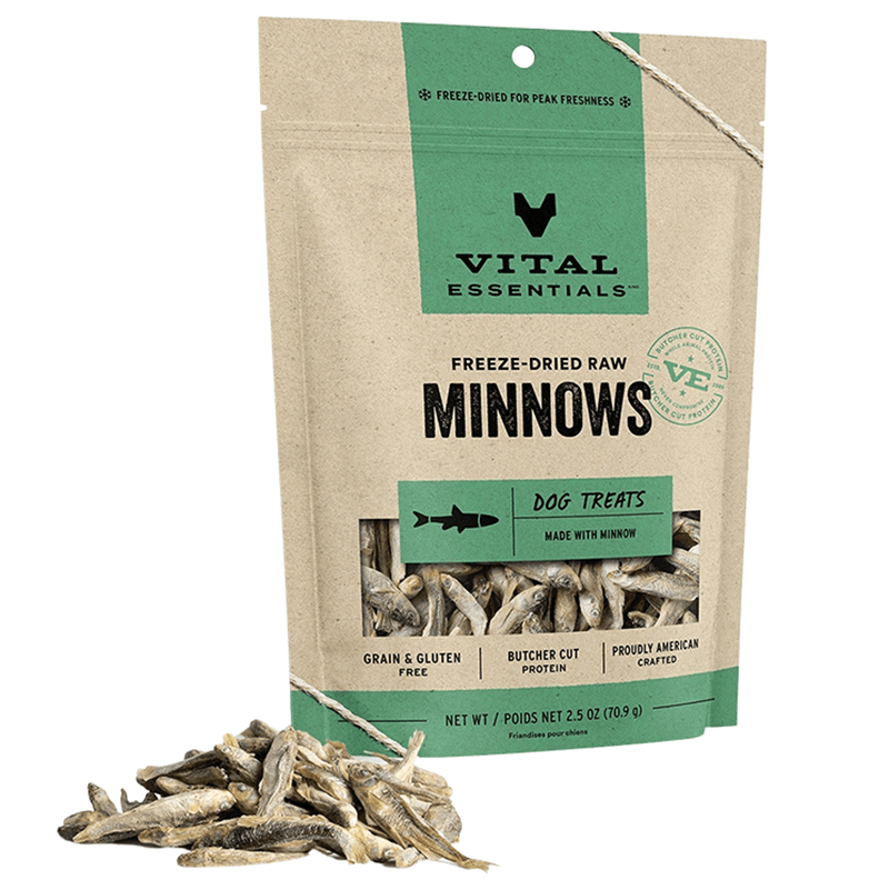 Vital Essentials Freeze Dried Minnows Treat