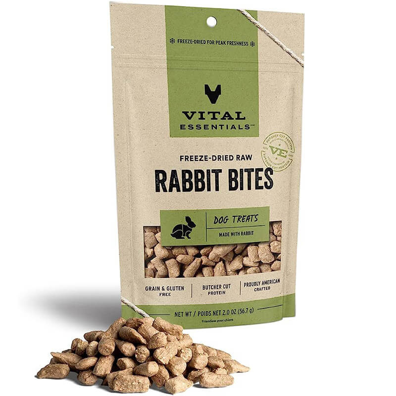 Vital Essentials Freeze Dried Rabbit Bites