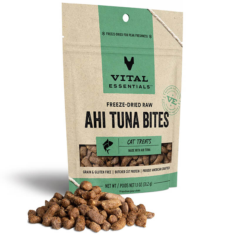 Vital Essentials Cat Freeze Dried Ahi Tuna Bites