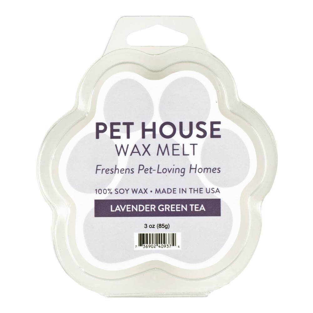 One Fur All Pet House Wax Melt - Lavender Green Tea