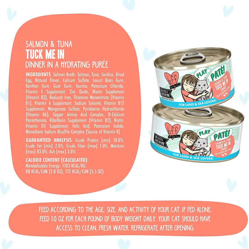 Weruva BFF PLAY Salmon & Tuna Tuck Me In