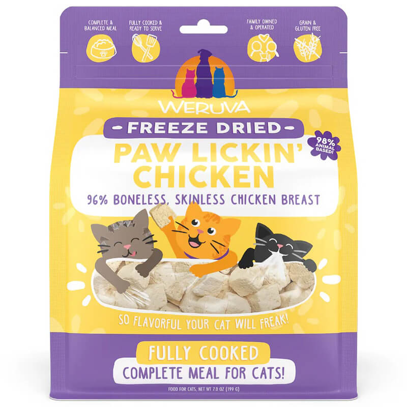 Weruva Cat Freeze-Dried Paw Lickin' Chicken