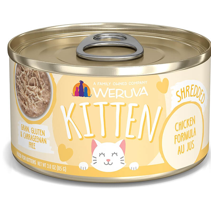 Weruva Kitten Shredded Chicken Au Jus