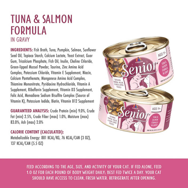 Weruva Senior Tuna & Salmon in Gravy