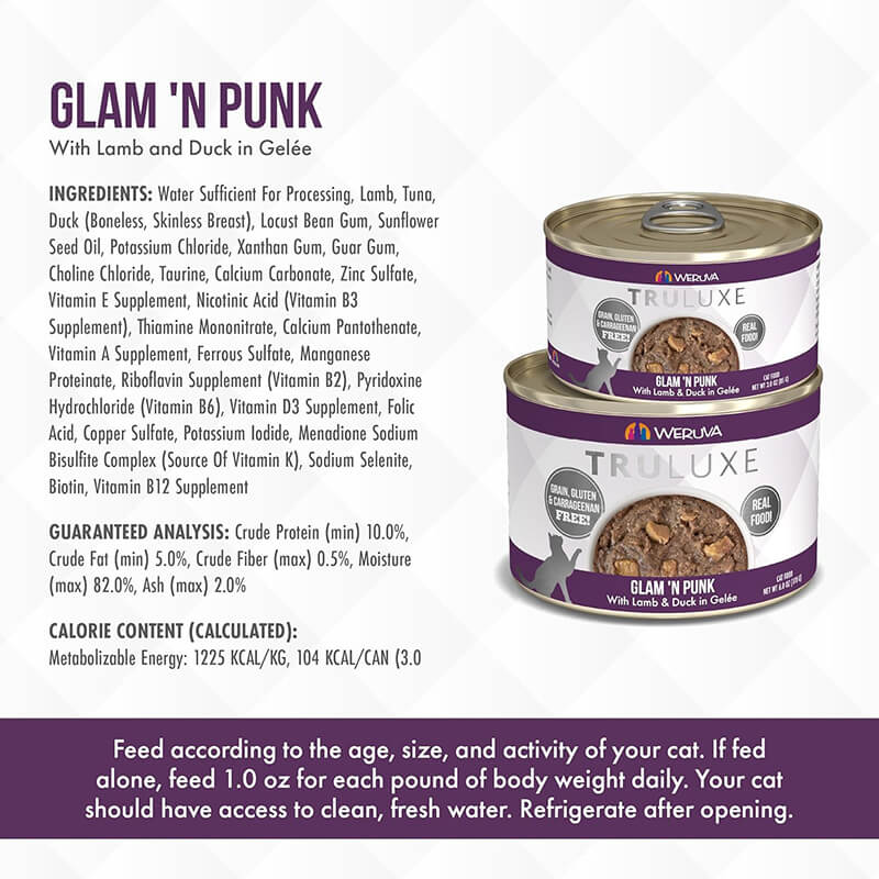 Weruva Truluxe Lamb & Duck Glam 'N' Punk