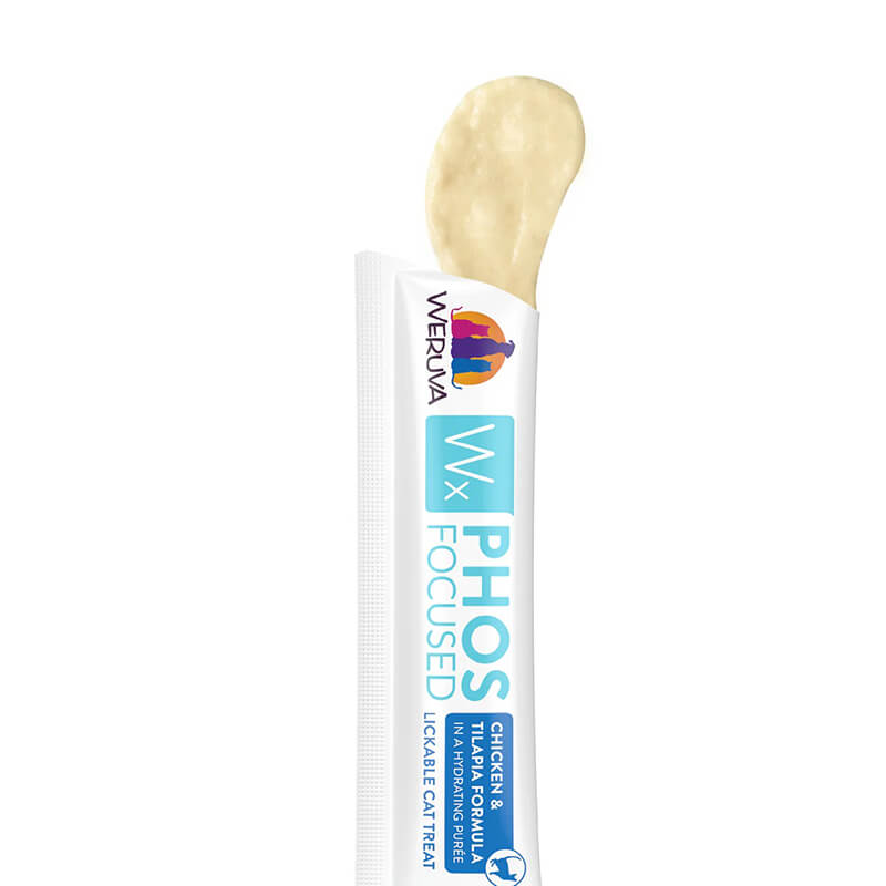 Weruva WX Low Phosphorus Lickable Treat Chicken & Tilapia 5-Pack