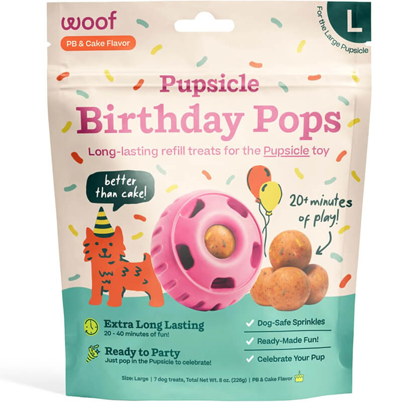 Woof Pupsicle Refill Pops Birthday