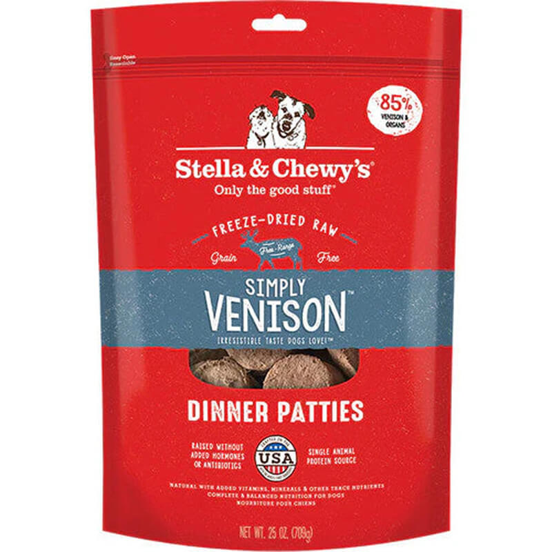 Stella & Chewy's Freeze-Dried Patties Venison