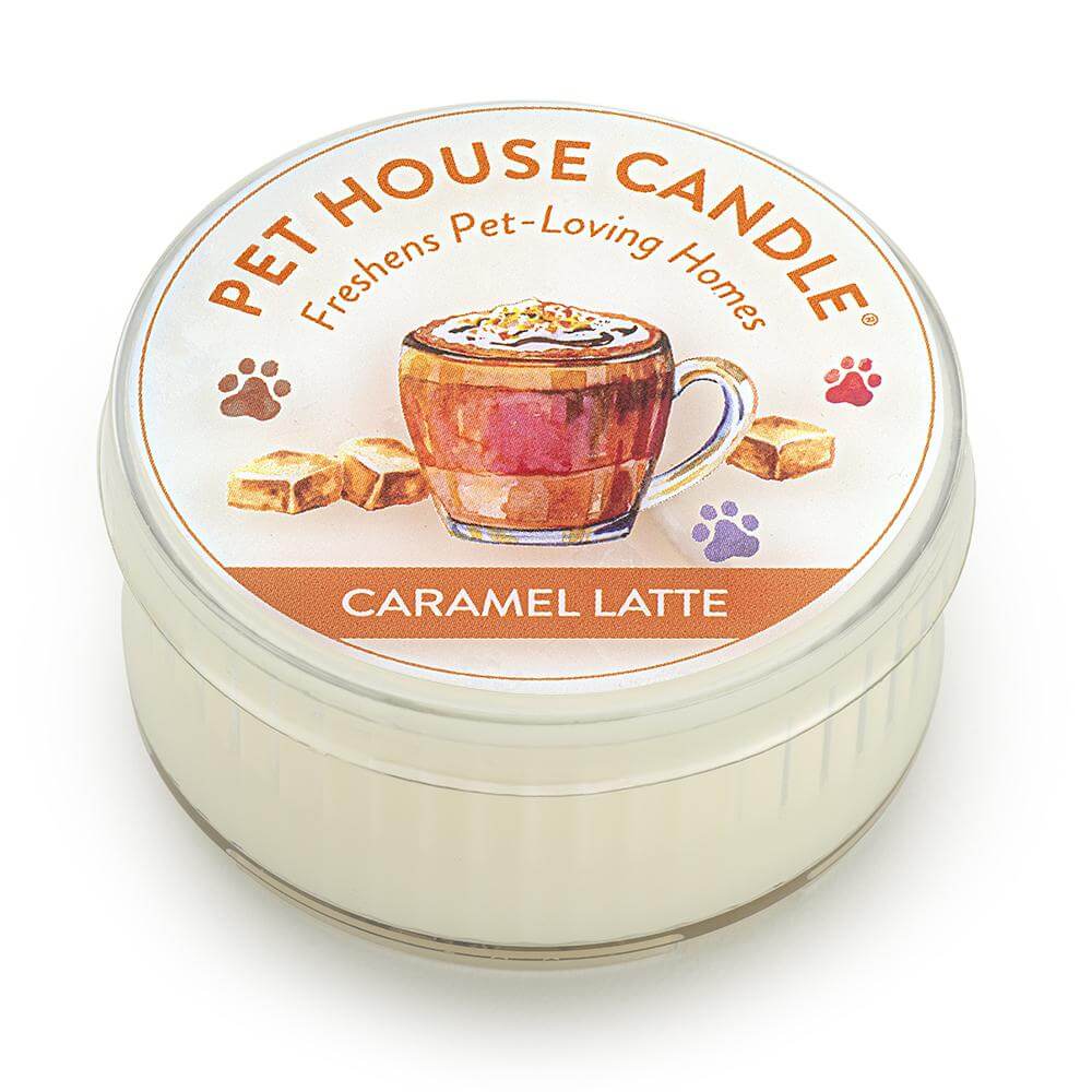 One Fur All Pet House Candle - Caramel Latte