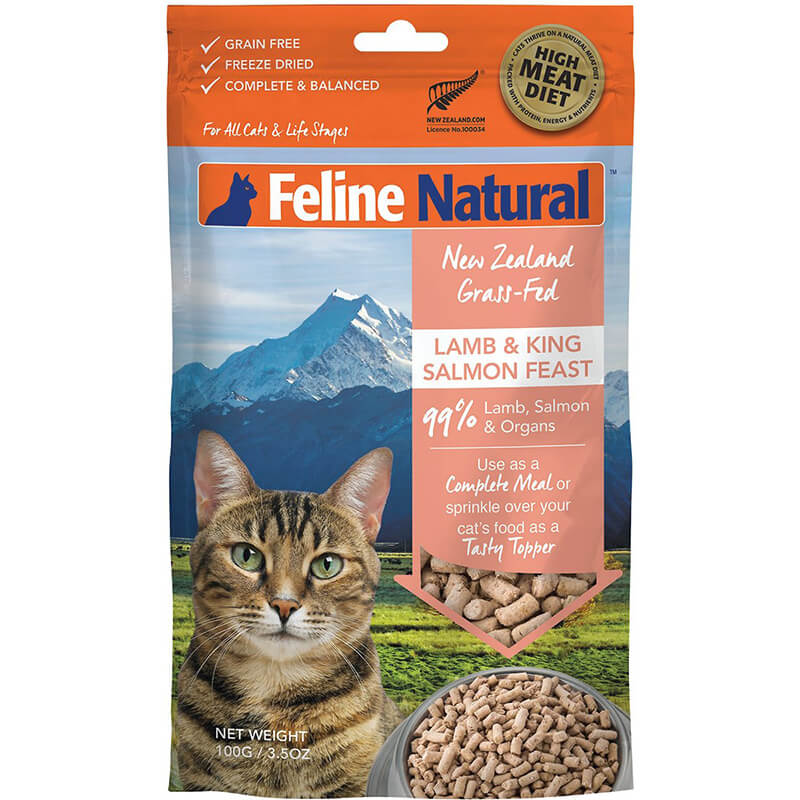 Feline Natural New Zealand Lamb & King Salmon Feast