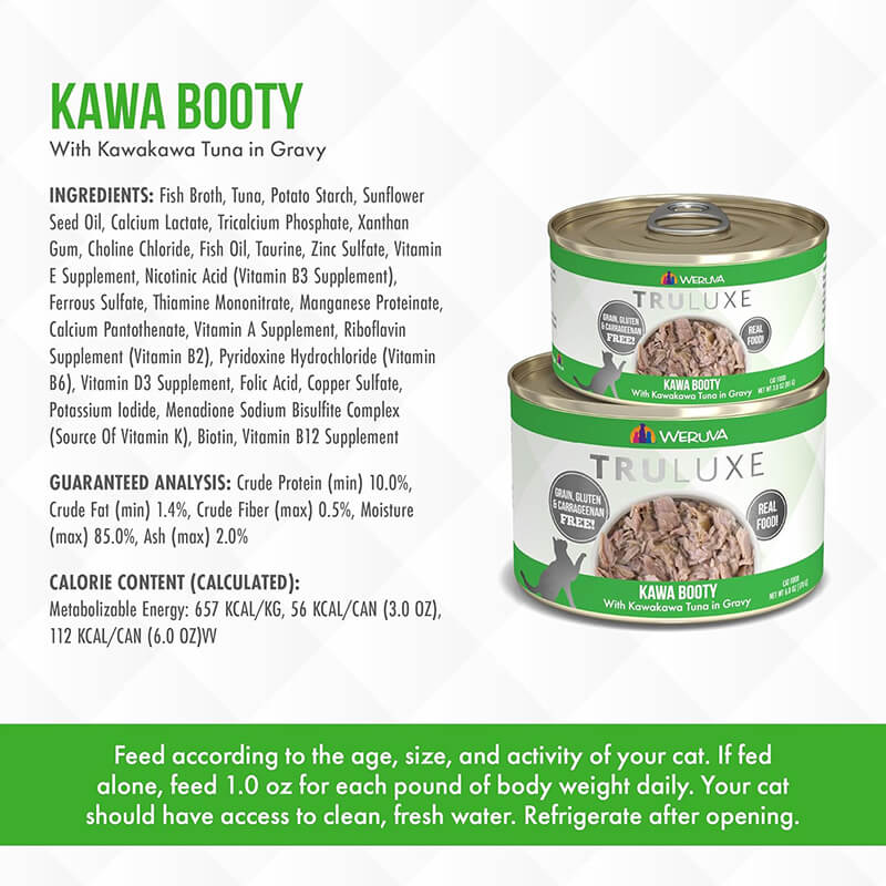Weruva Truluxe Tuna in Gravy Kawa Booty