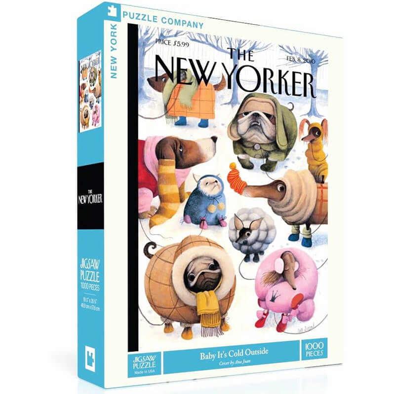 New York Puzzle Co. Baby It's Cold Outside