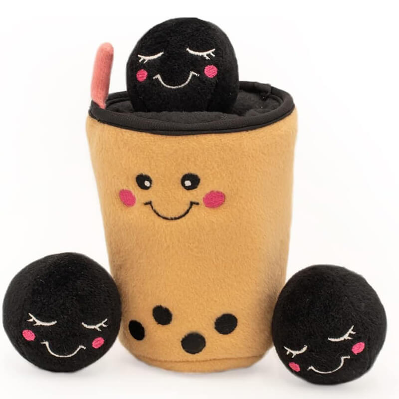 Zippy Paws Burrow boba Milk Tea