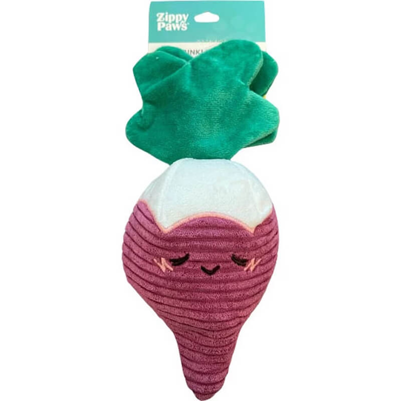 Zippy Paws Crinkle Crops Radish