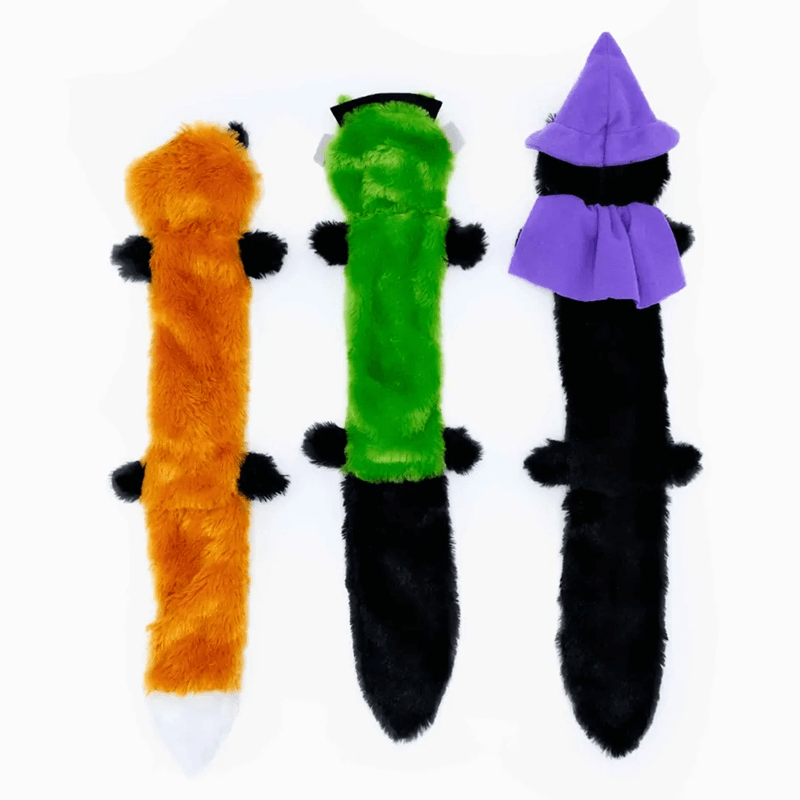 Zippy Paws Halloween Skinny Peltz 3-Pack