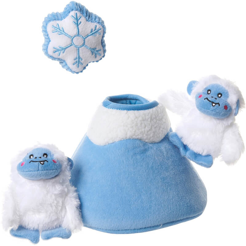Zippy Paws Holiday Burrow Yeti Mountain
