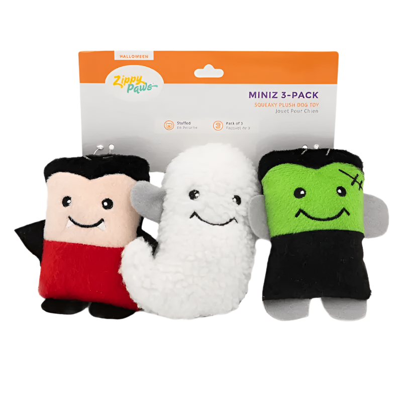 Zippy Paws Miniz Monsters 3-pack