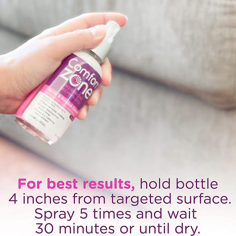 Comfort Zone Spray & Scratch Control Spray