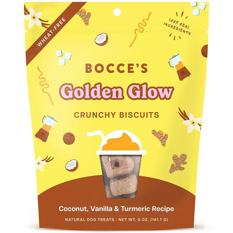 Bocce's Crunchy Biscuits Golden Glow