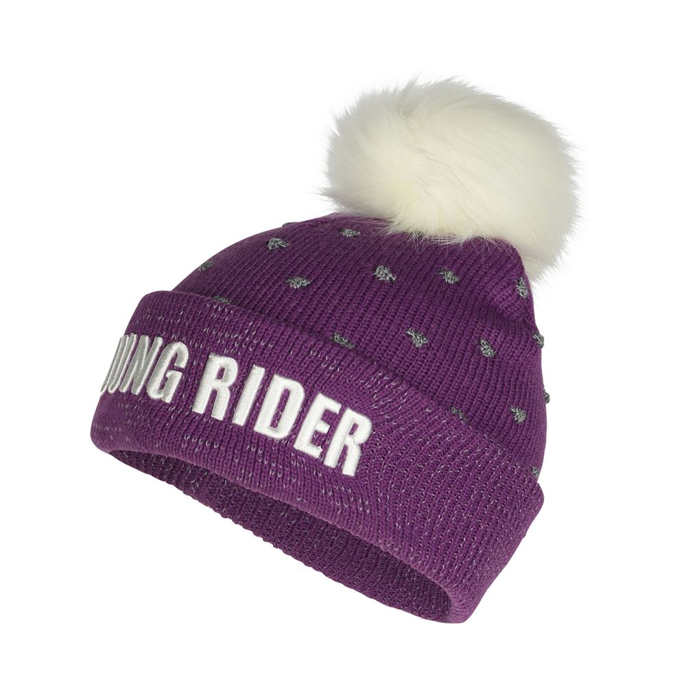 Horze Terry Kids Reflective Knitted Hat