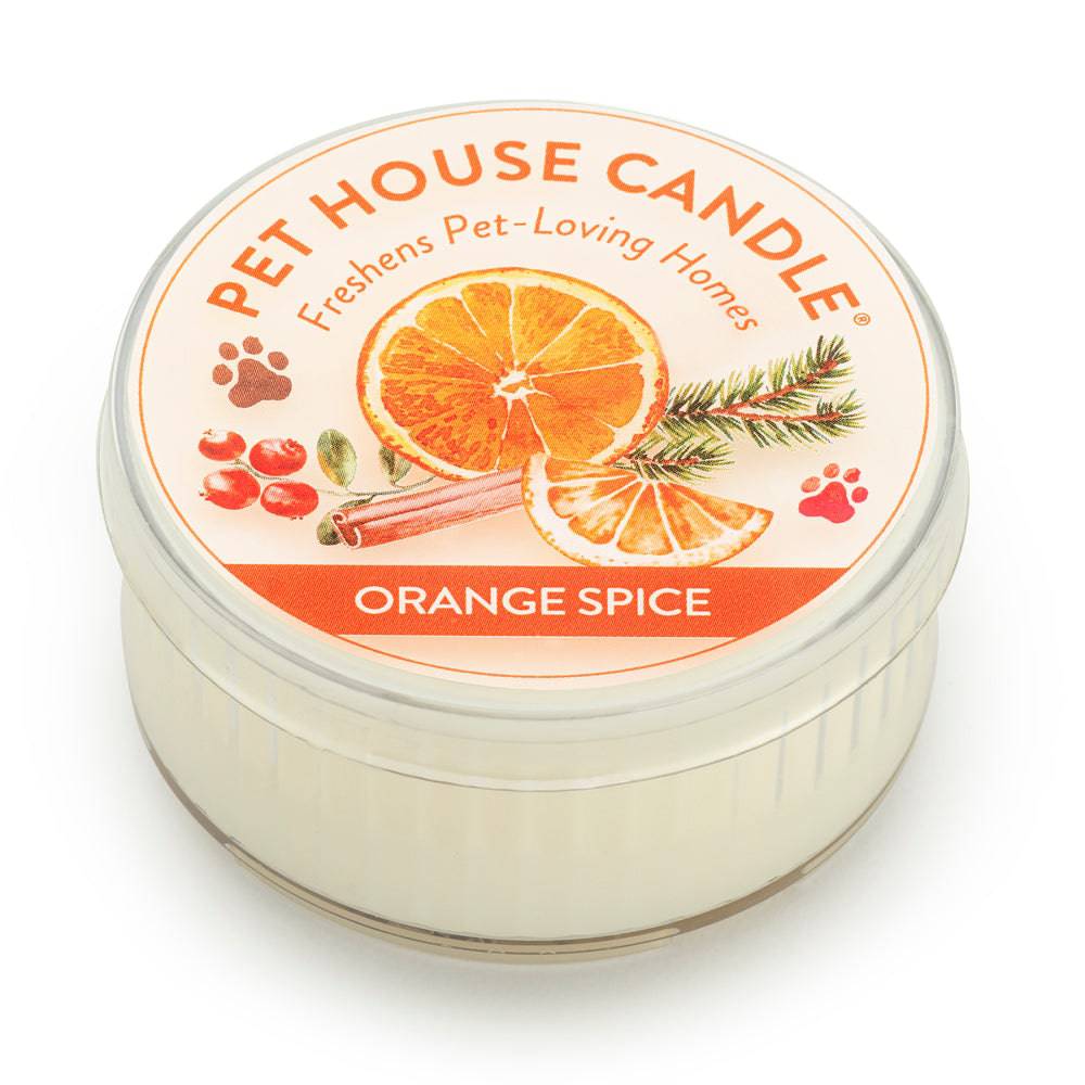 One Fur All Pet House Candle - Orange Spice