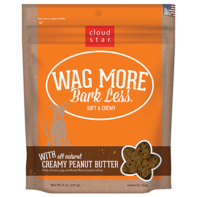 Wagmore Soft & Chewy Creamy Peanut Butter