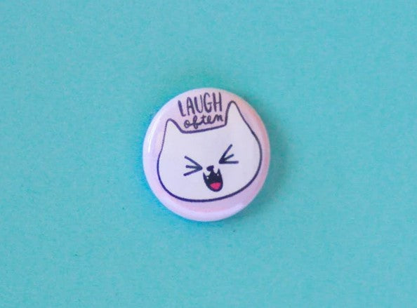 Beth Spencer Happy Cat Pin