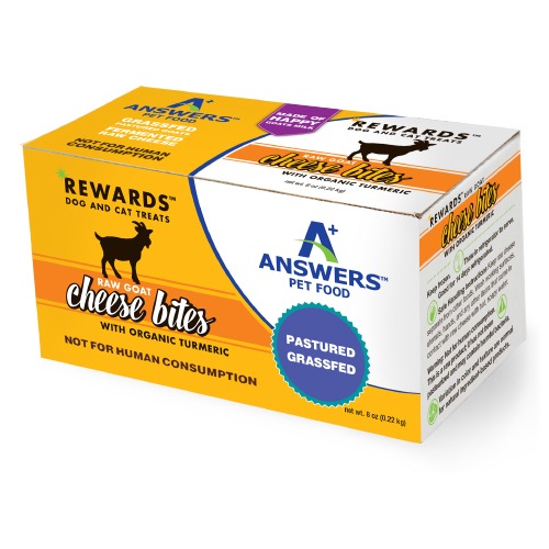Answers Frozen Treat Goat Cheese & Turmeric