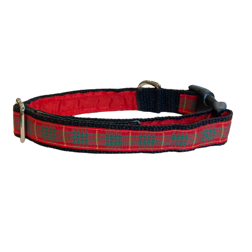 Mackenzie Cameron Red Tartan Collar