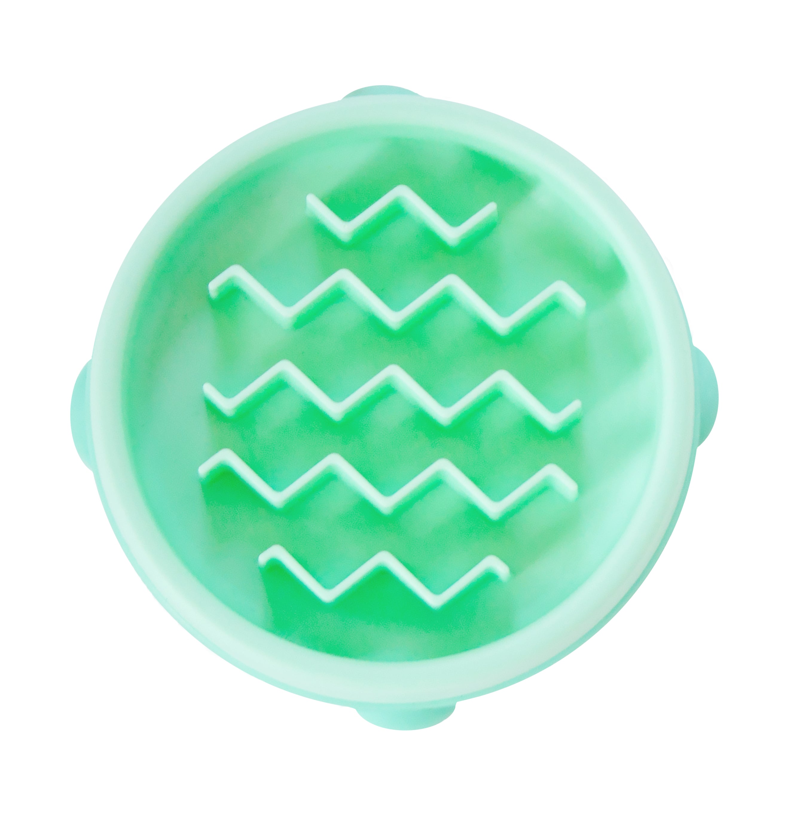 Outward Hound Fun Feeder Slo-Bowl Mint Wave