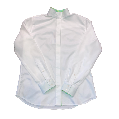 Tailored Sportsman Coolmax Shirt Blurry Green/Yellow 6R