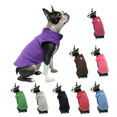 Gooby Fleece Vest , Blue