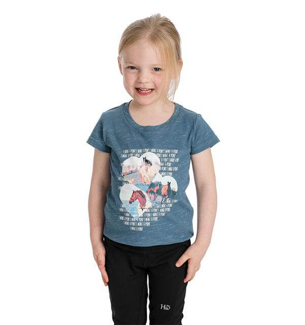 Horseware Girls Horse Hearts Tee