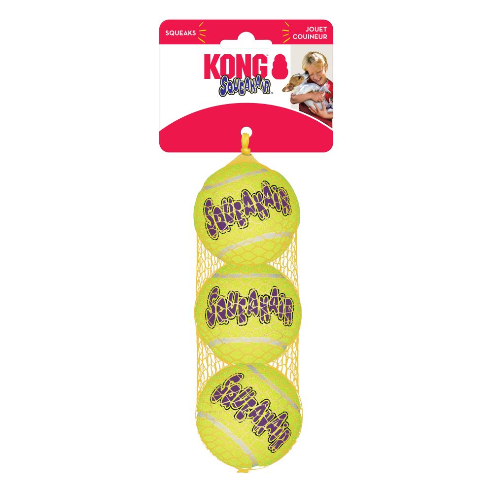 Kong Squeaker Ball 3 Pack
