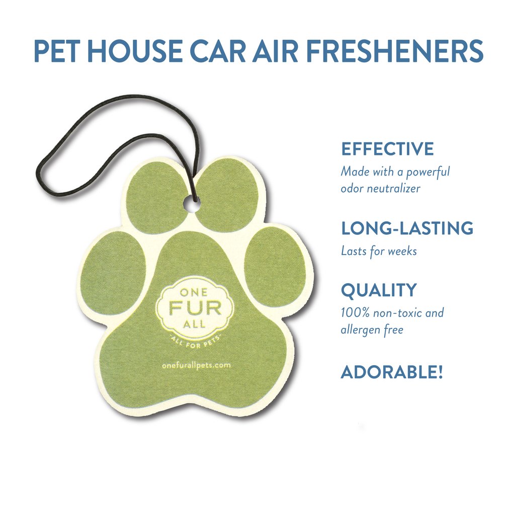 One Fur All House Car Freshener - Fresh Citrus