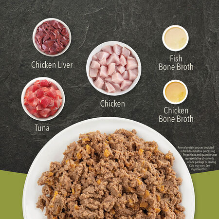 Acana Cat Premium Pate Tuna & Chicken in Bone Broth Kitten Recipe